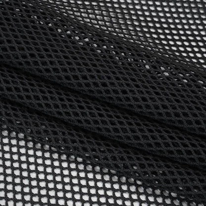 Cotton Crochet Net - Black - Designer Deadstock