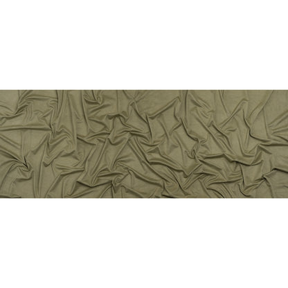 Polyester Faux Suede Jersey - Sage Green - Designer Deadstock