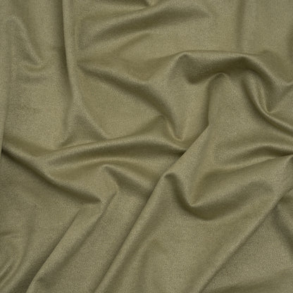 Polyester Faux Suede Jersey - Sage Green - Designer Deadstock