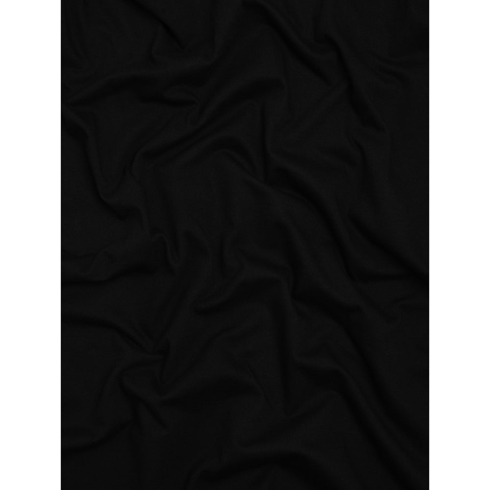 Tubular Cotton Jersey 18" - Black - Full