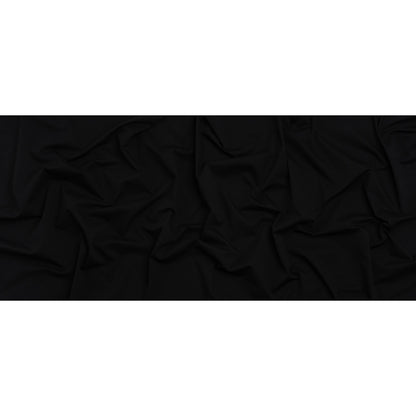 Stretch Rayon Jersey - Black - Deadstock