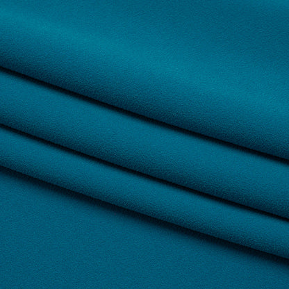 Stretch Polyester Crepe by Alex Perry - Teal - Designer Deadstock