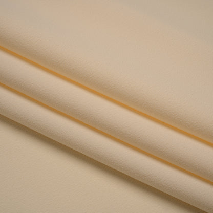Stretch Polyester Crepe by Alex Perry - Cream - Designer Deadstock