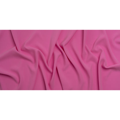 Stretch Polyester Crepe by Alex Perry - Bubblegum Pink - Designer Deadstock