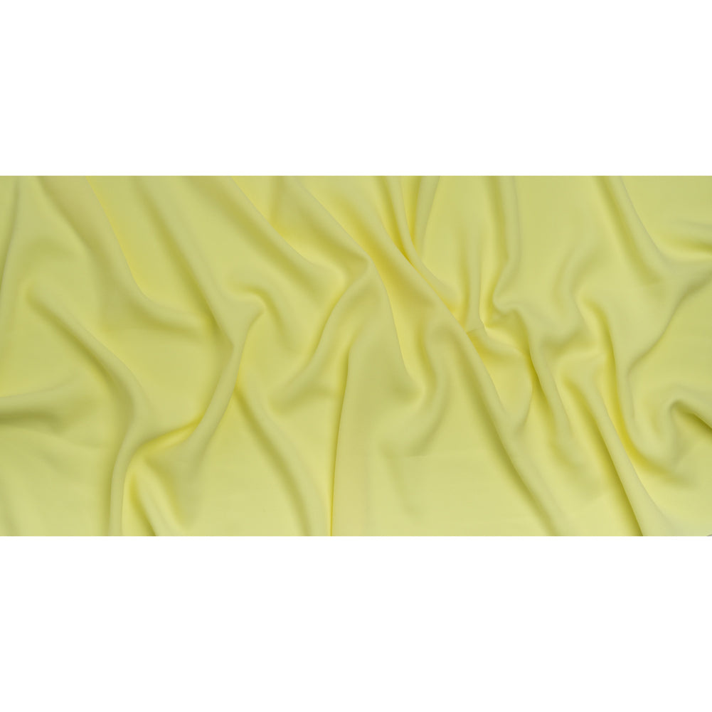 Stretch Polyester Crepe by Alex Perry - Lemon Yellow - Designer Deadstock - Full