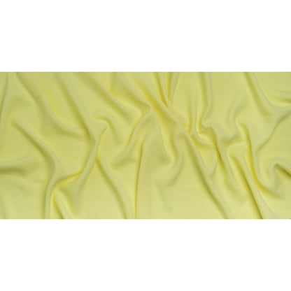 Stretch Polyester Crepe by Alex Perry - Lemon Yellow - Designer Deadstock