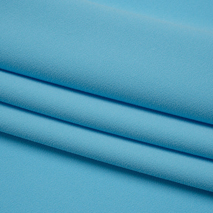 Stretch Polyester Crepe by Alex Perry - Sky Blue - Designer Deadstock