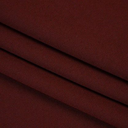 Stretch Polyester Crepe by Alex Perry - Bordeaux - Designer Deadstock