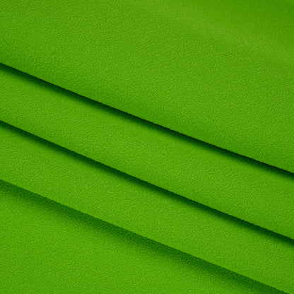 Stretch Polyester Crepe by Alex Perry - Apple Green - Designer Deadstock