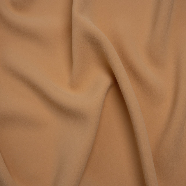 Stretch Polyester Crepe by Alex Perry - Beige - Designer Deadstock