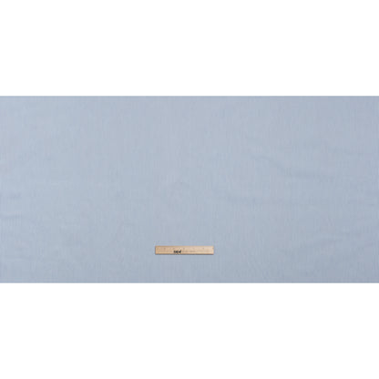 Brushed Cotton Dobby - Baby Blue and White Stripes - Deadstock