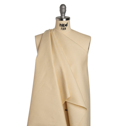 Organic Cotton Denim Twill by Rag & Bone - Natural Ecru - Designer Deadstock Made in Italy