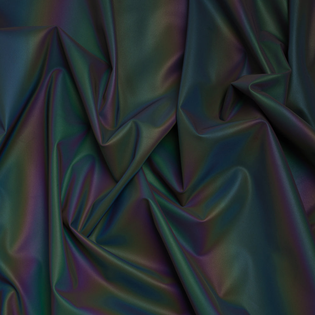 Reflective Spandex Knit with 4-Way Stretch - Rainbow