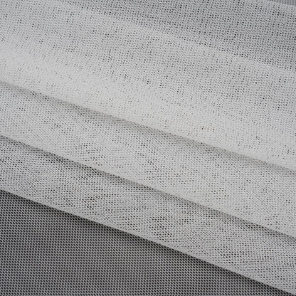 Nylon Mesh - Soft Ivory - Designer Deadstock