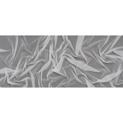 Nylon Mesh - Soft Ivory - Designer Deadstock