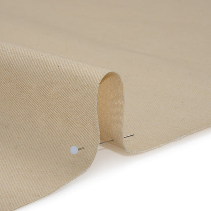 Rigid Cotton Denim Twill - Ecru - Deadstock