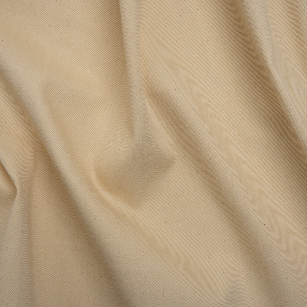 Rigid Cotton Denim Twill - Ecru - Deadstock