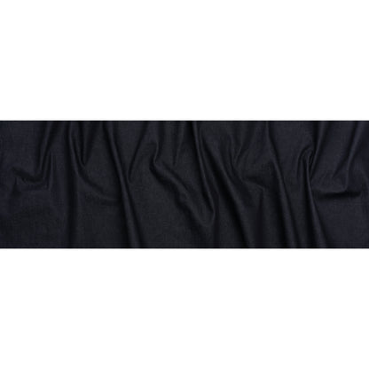 Lightweight Rigid Cotton Denim Twill - Indigo - Deadstock