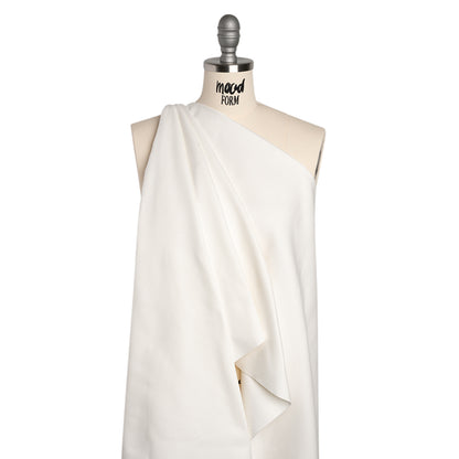 Cotton and Lyocell Heavy Denim Twill - PFD White - Deadstock