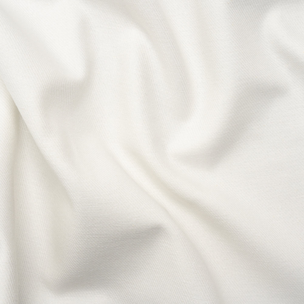 Cotton and Lyocell Heavy Denim Twill - PFD White - Deadstock