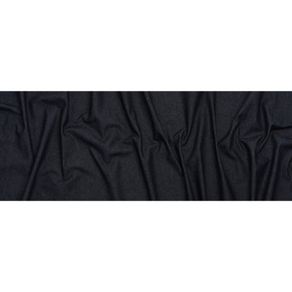 Lightweight Rigid Cotton Denim Twill - Dark Indigo - Deadstock