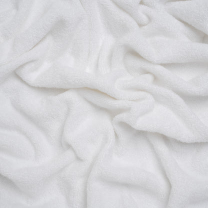 Cotton Towel Terry Cloth - White