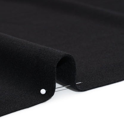 Wool and Cashmere Coating by Alexander McQueen - Black - Designer Deadstock
