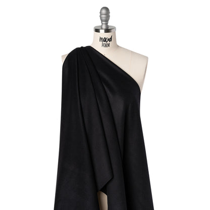 Wool and Cashmere Coating by Alexander McQueen - Black - Designer Deadstock