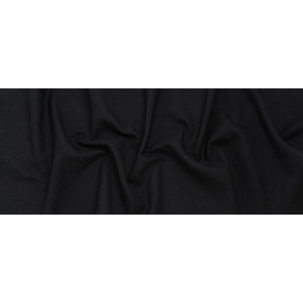 Wool Twill Coating by Alexander McQueen - Charcoal - Designer Deadstock - Full