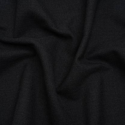 Wool Twill Coating by Alexander McQueen - Charcoal - Designer Deadstock