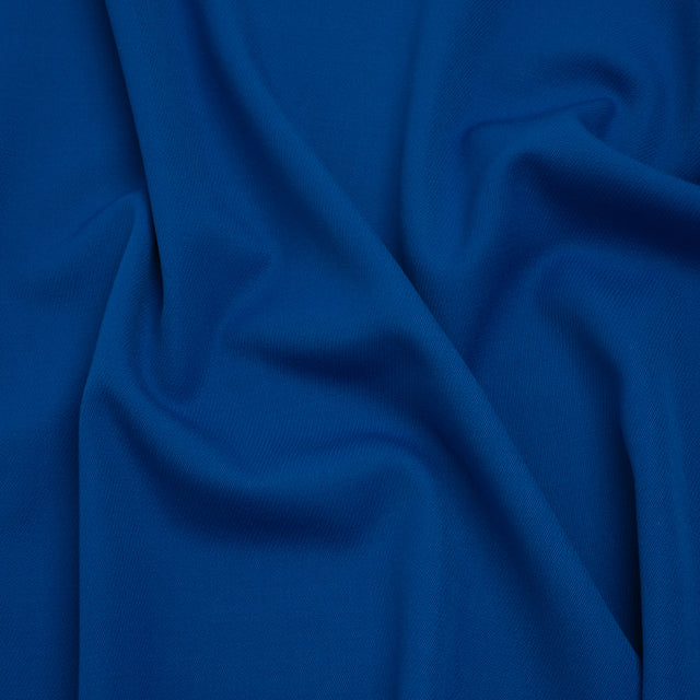 Wool Twill by Alexander McQueen - Blue - Designer Deadstock