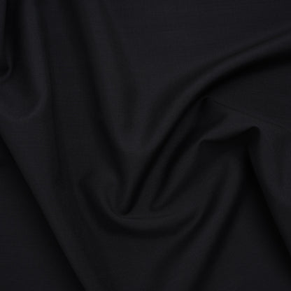 Summer Weight Wool Suiting by Alexander McQueen - Midnight Blue - Designer Deadstock