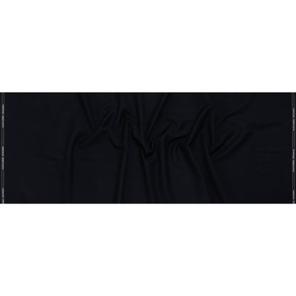 Wool Basketweave Suiting by Alexander McQueen - Midnight Blue - Designer Deadstock