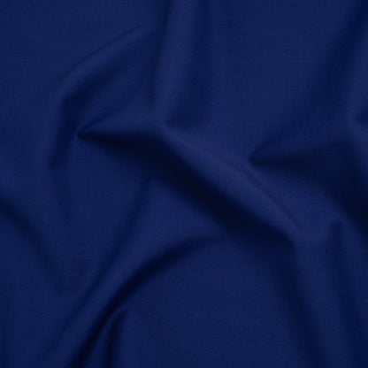 Summer Weight Wool Suiting by Alexander McQueen - Cobalt Blue - Designer Deadstock