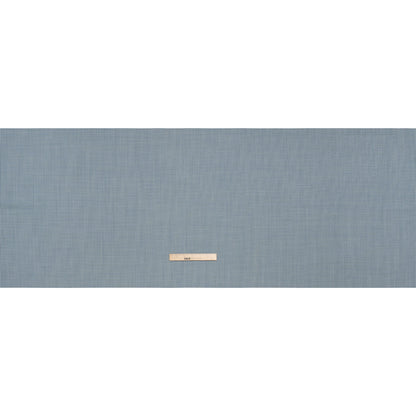 Wool Twill Suiting by Alexander McQueen - Blue, Teal and White Houndstooth - Designer Deadstock