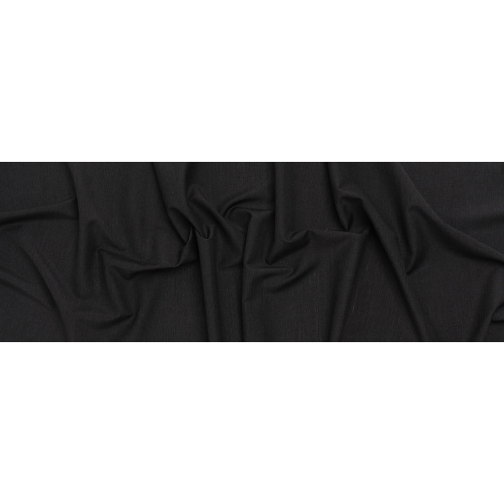 Wool and Mohair Suiting by Alexander McQueen - Heathered Charcoal - Designer Deadstock - Full
