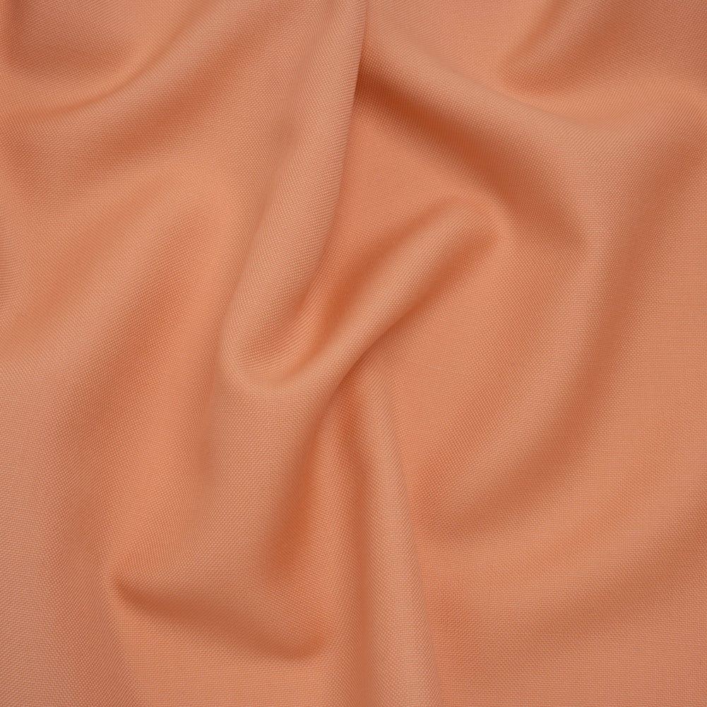 Wool Basketweave Suiting by Alexander McQueen - Peach - Designer Deadstock