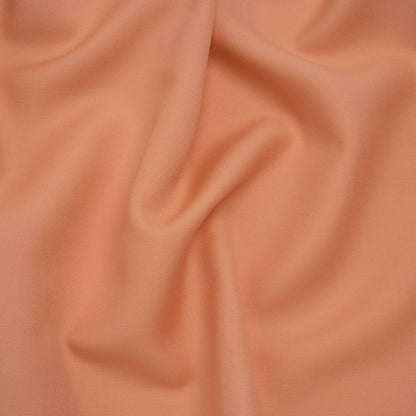 Wool Basketweave Suiting by Alexander McQueen - Peach - Designer Deadstock