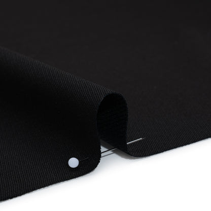 Wool Twill by Alexander McQueen - Black - Designer Deadstock