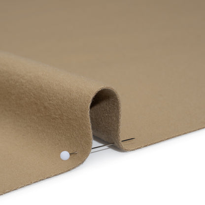 Wool and Cashmere Coating by Alexander McQueen - Camel - Designer Deadstock