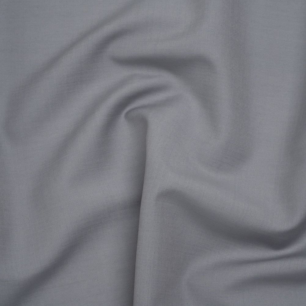 Summer Weight Wool Suiting by Alexander McQueen - Light Gray - Designer Deadstock