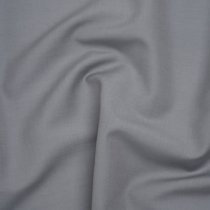 Summer Weight Wool Suiting by Alexander McQueen - Light Gray - Designer Deadstock