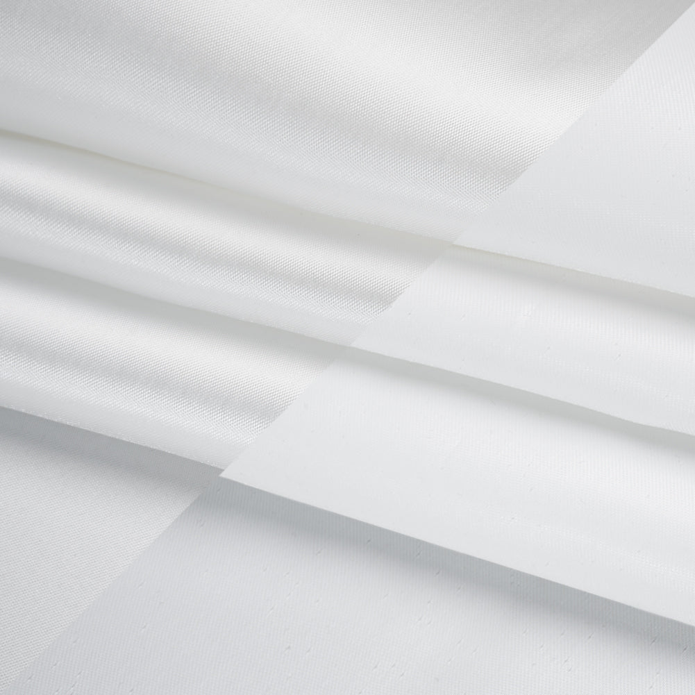 Double Faced Lame Mikado - White - Sara Collection