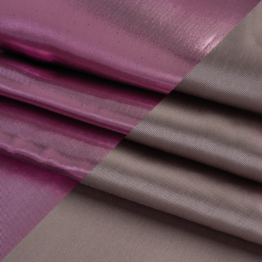 Double Faced Lame Mikado - Dusty Purple - Sara Collection