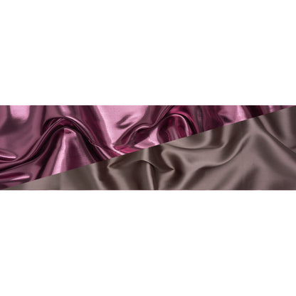 Double Faced Lame Mikado - Dusty Purple - Sara Collection