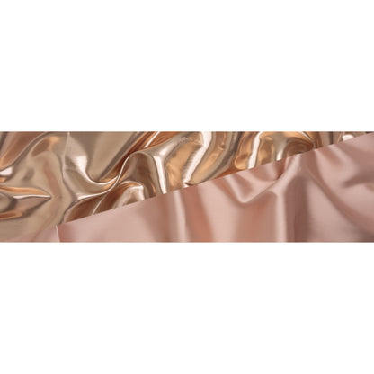 Double Faced Lame Mikado - Peach - Sara Collection Full