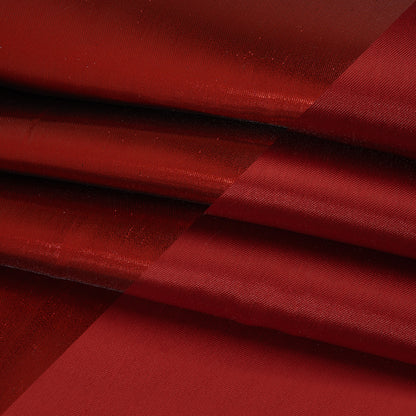 Double Faced Lame Mikado - Red - Sara Collection