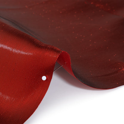 Double Faced Lame Mikado - Red - Sara Collection