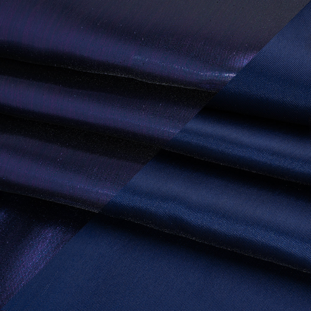 Double Faced Lame Mikado - Navy Blue - Sara Collection