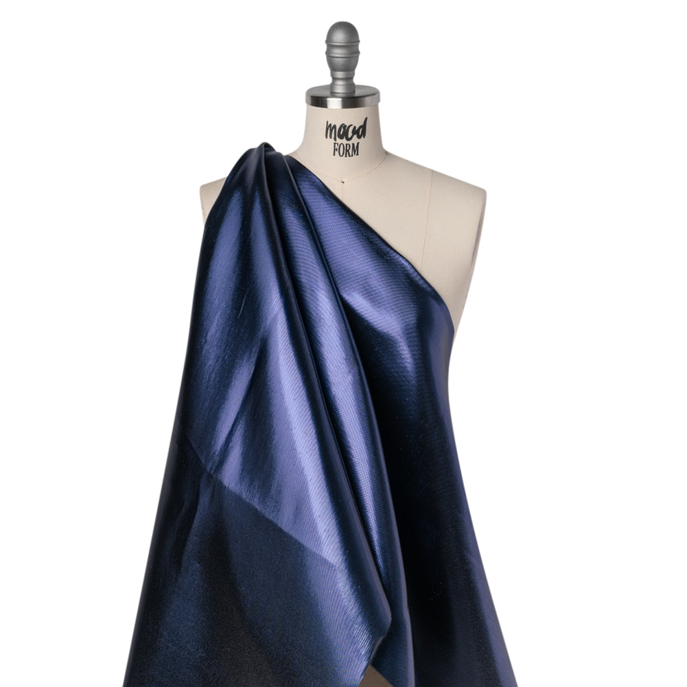 Double Faced Lame Mikado - Royal Blue - Sara Collection Drape